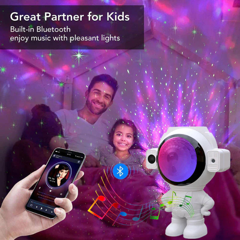 Proyector de Galaxia LED — Astronauta Cielo Estrellado | Kimoro